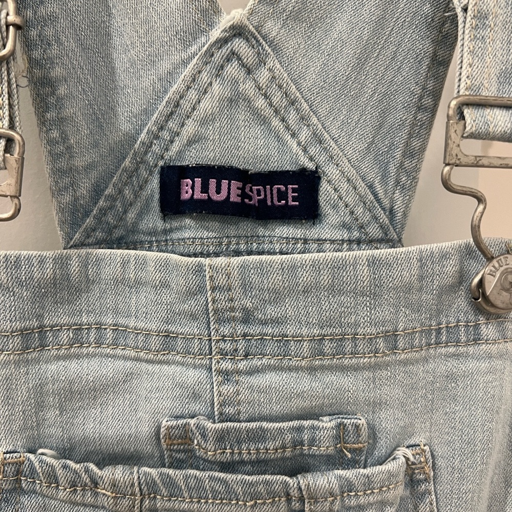 Blue Spice Denim Overalls - Picture 2 of 6